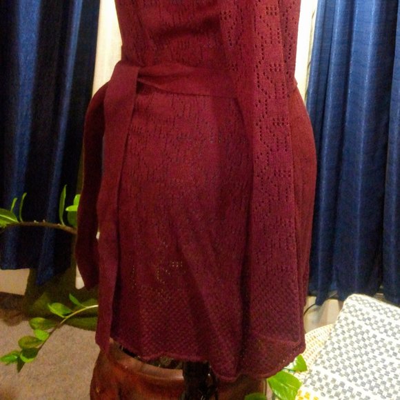 NWT Brooks Brothers Merino Wool Lace Knit Cardigan Sz M - Picture 3 of 8